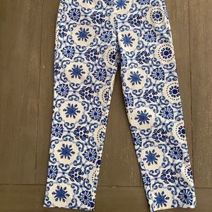 Talbots Capri in Heritage Blue Tile Fabric